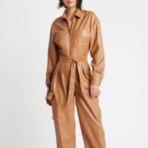 Vegan Leather Frankie Choosy Jumpsuit